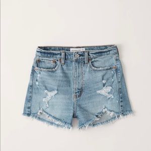 High Rise Mom Shorts
